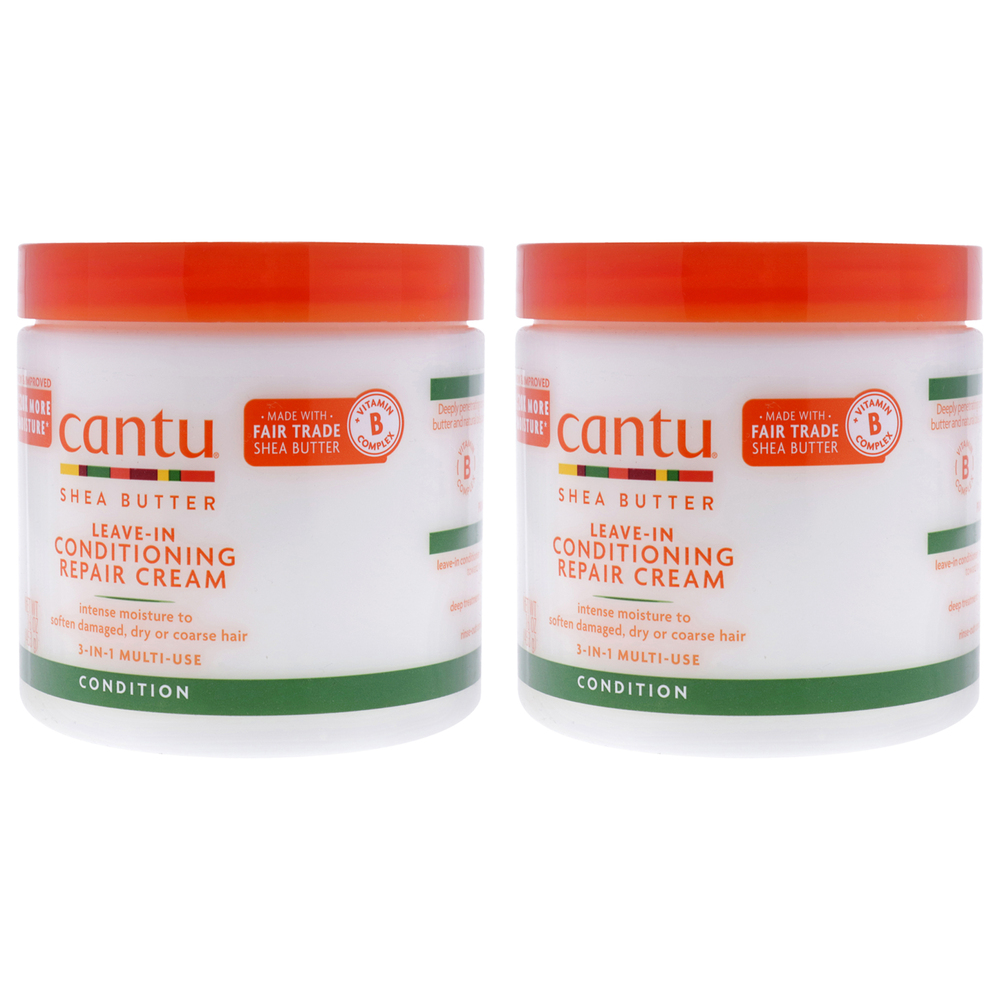 Shea Butter Leave In Conditioning Repair Cream by Cantu for Unisex -